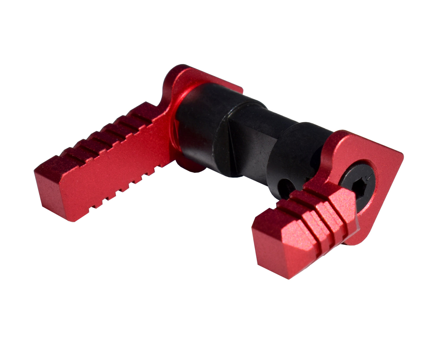 Kexuan AR Aluminum and Steel Ambidextrous Safety Selector Switch, Red