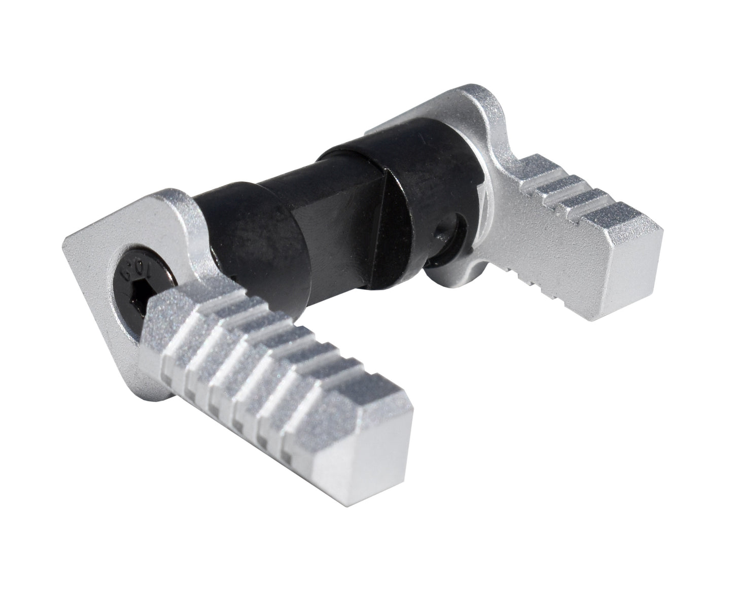 Kexuan AR Aluminum and Steel Ambidextrous Safety Selector Switch, Silver