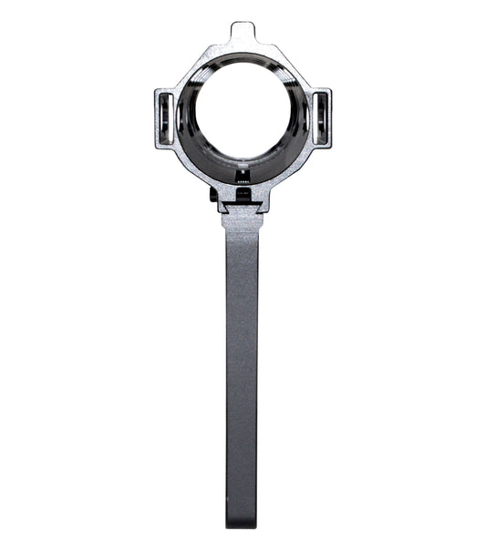 Presma Skeletonized Pistol Fixed Stock, Black Anodized Aluminum