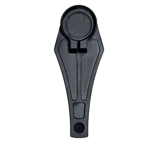 Presma Cobra Style ButtStock Shoulder Plate, Fit Pistol Style Straight Tubes, Black