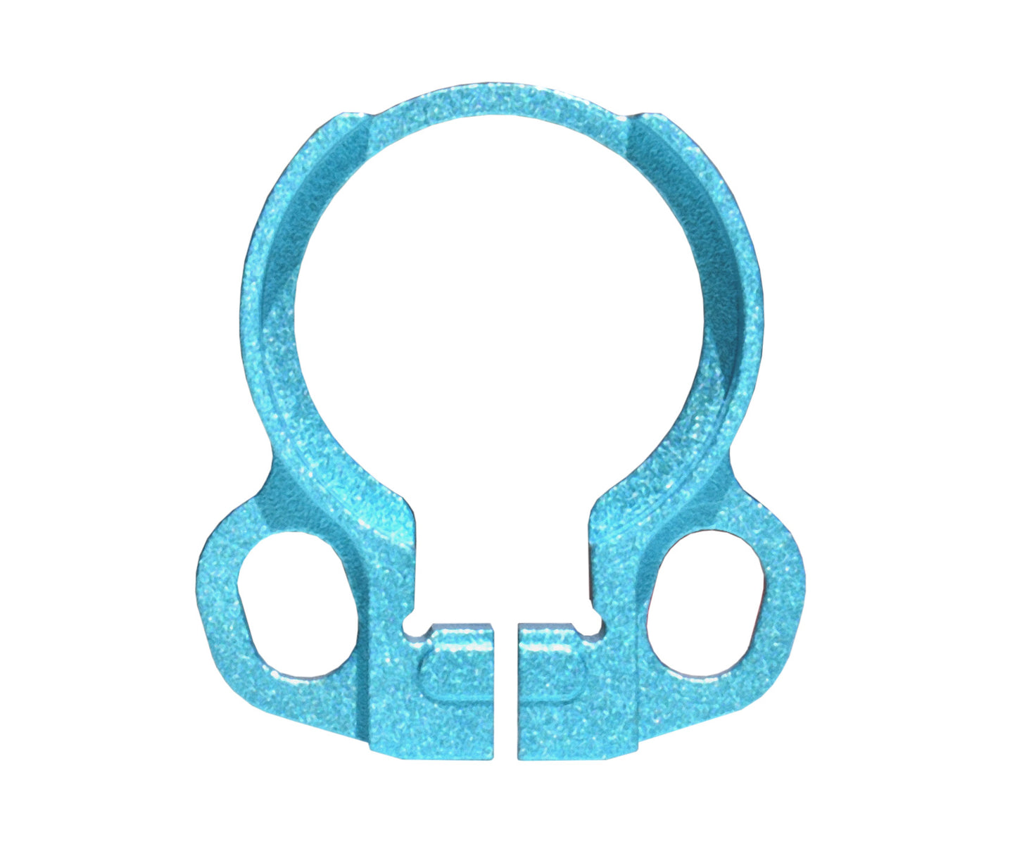 Receiver End Plate with Dual Clip Type Sling Adapter - Blue