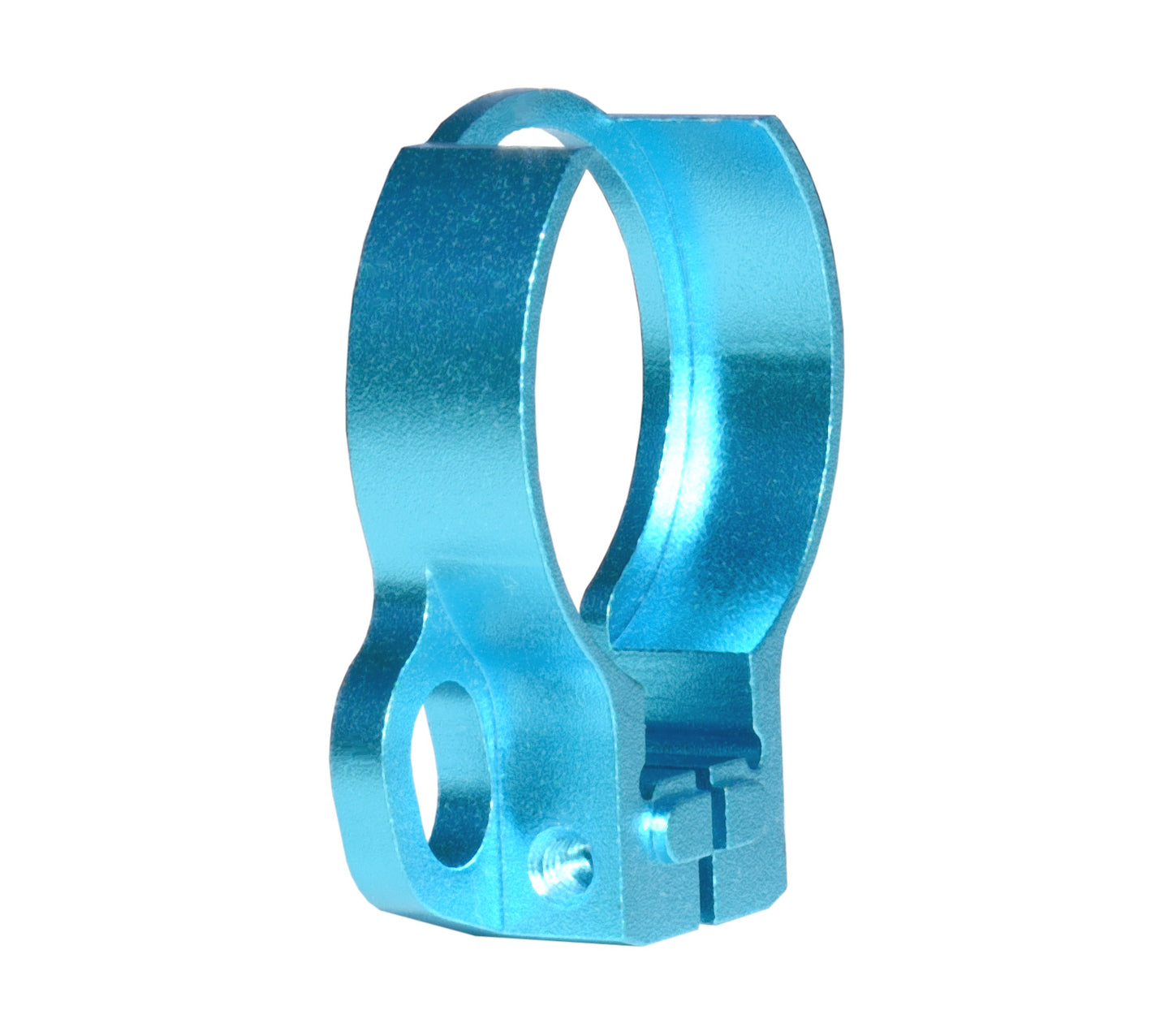 Receiver End Plate with Dual Clip Type Sling Adapter - Blue