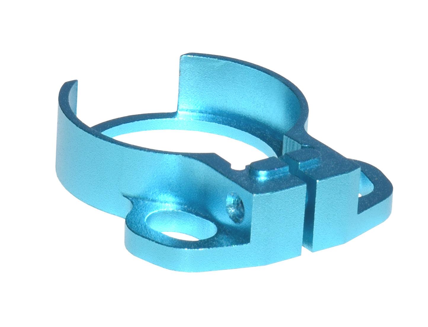 Receiver End Plate with Dual Clip Type Sling Adapter - Blue