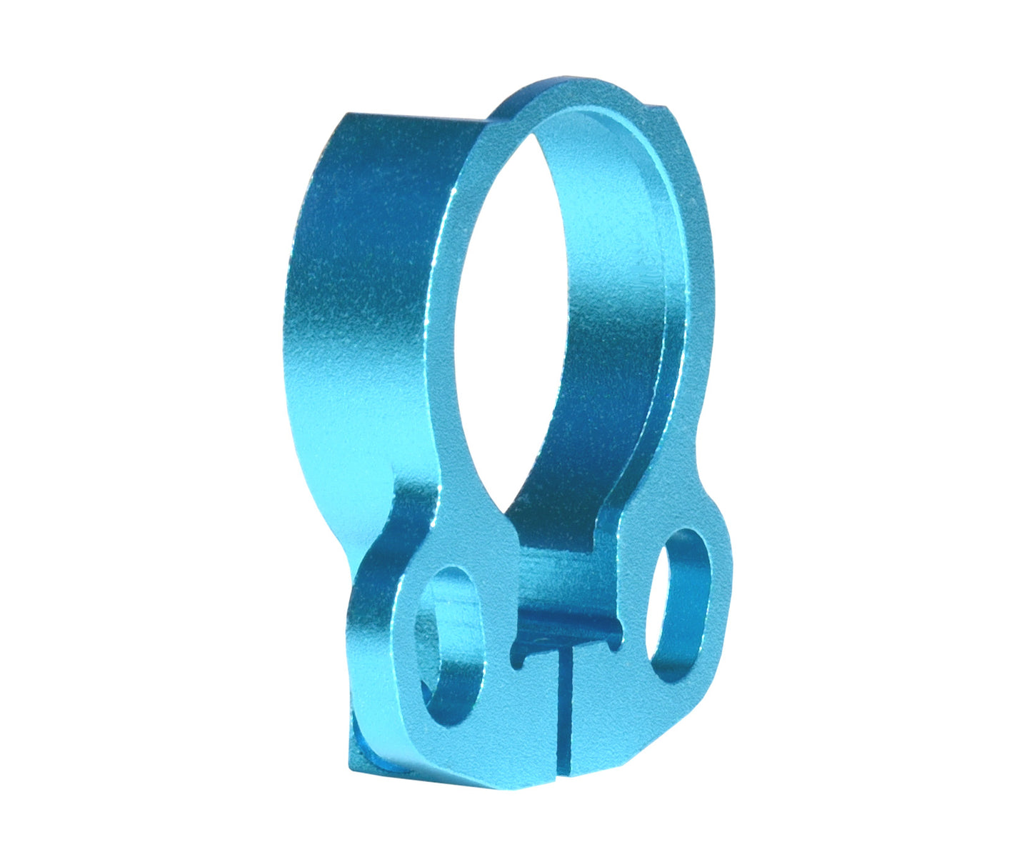 Receiver End Plate with Dual Clip Type Sling Adapter - Blue