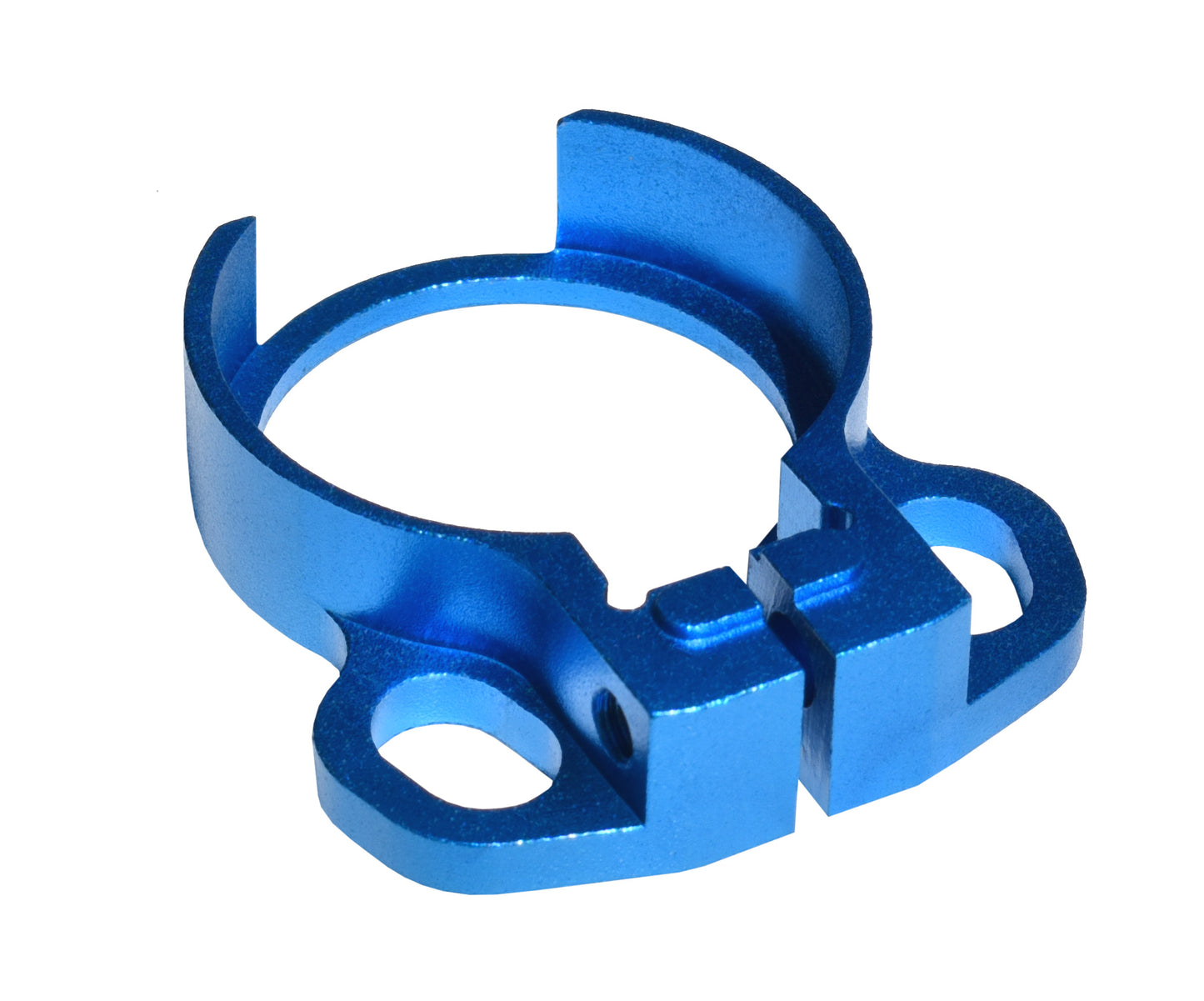 Receiver End Plate with Dual Clip Type Sling Adapter - Dark Blue