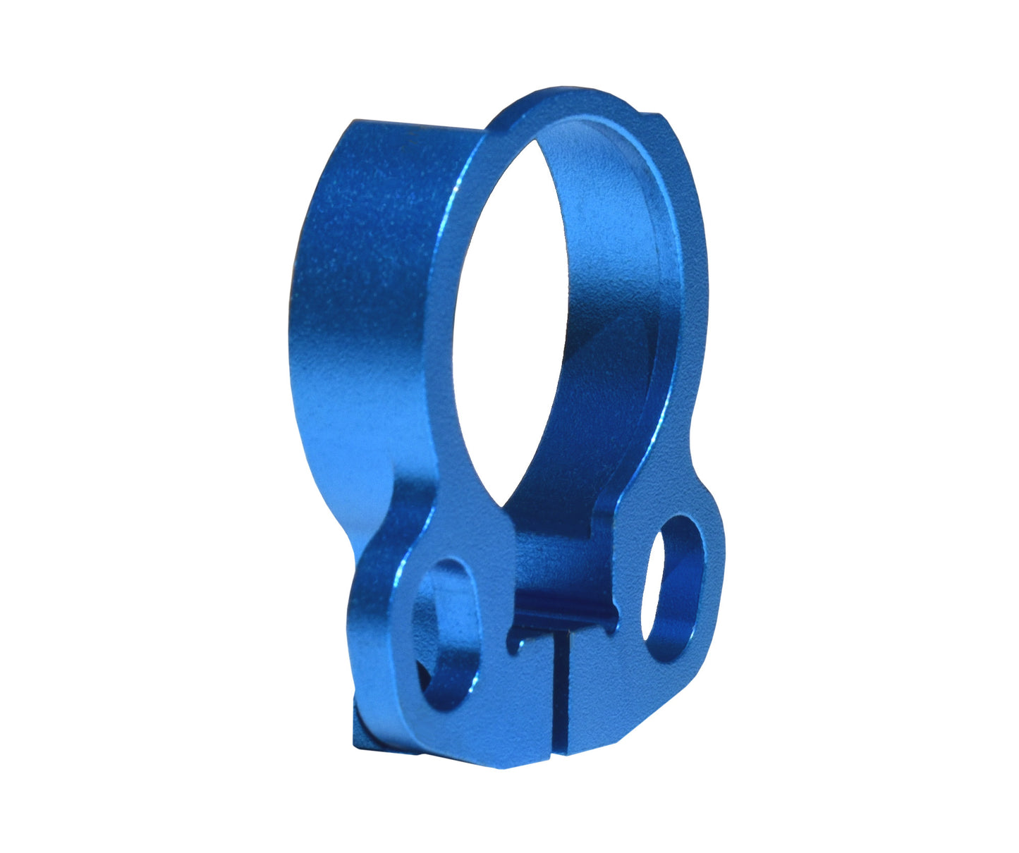 Receiver End Plate with Dual Clip Type Sling Adapter - Dark Blue