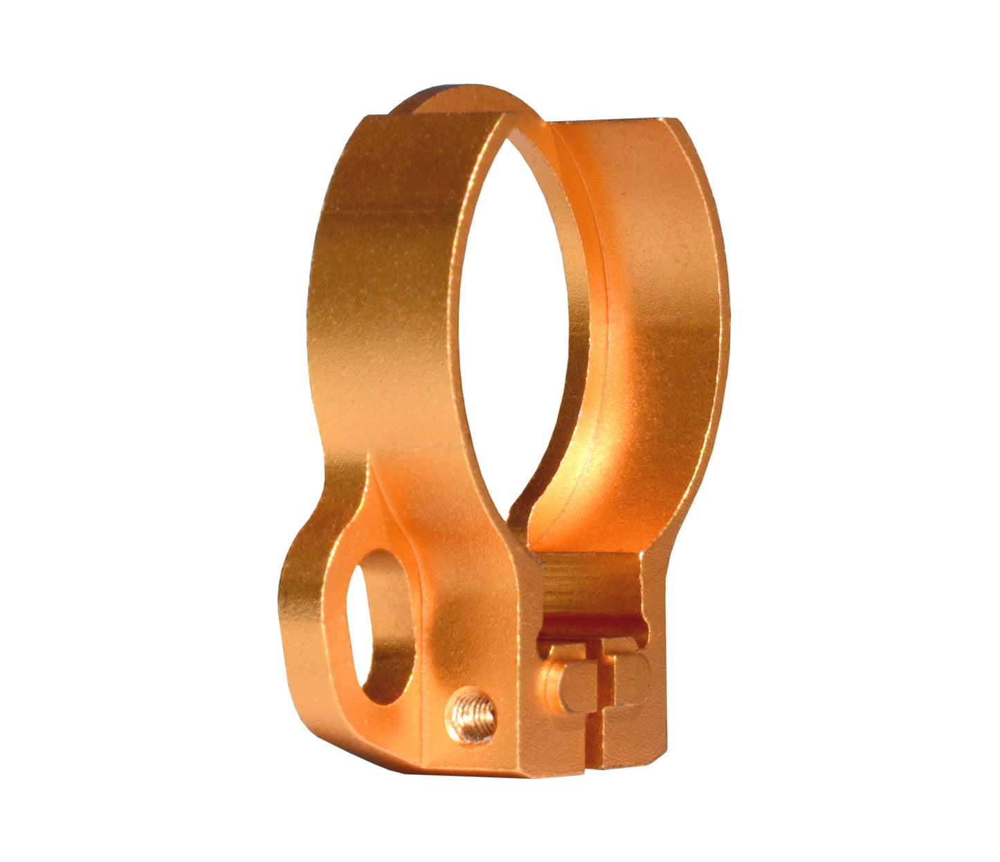 Receiver End Plate with Dual Clip Type Sling Adapter - Golden Orange