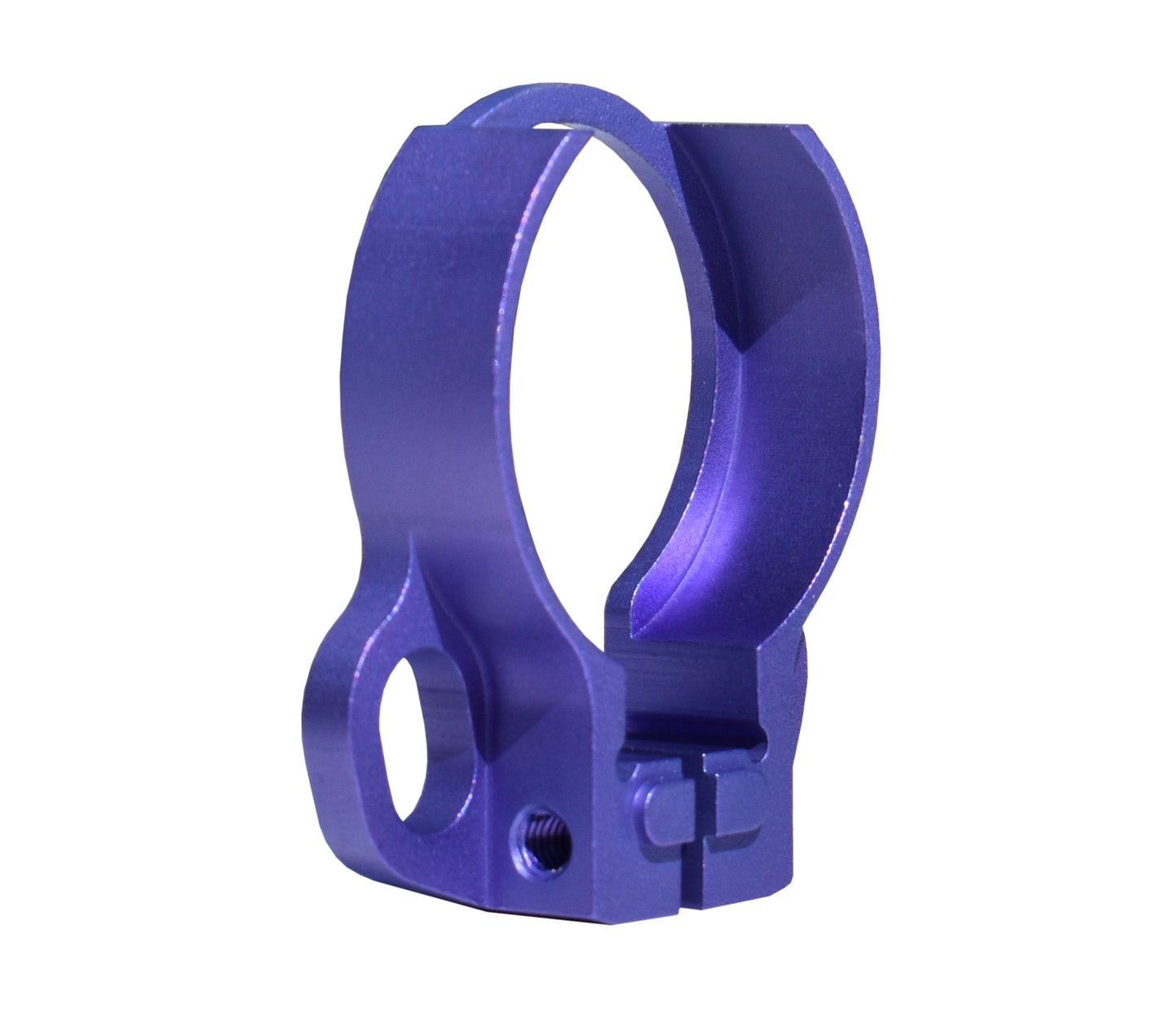Receiver End Plate with Dual Clip Type Sling Adapter - Purple