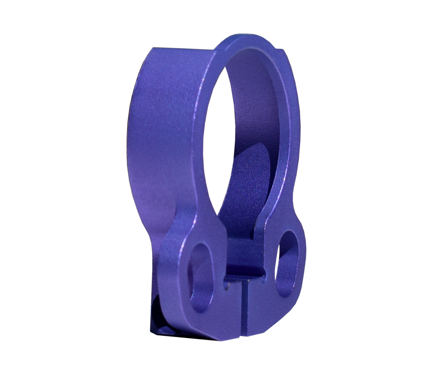 Receiver End Plate with Dual Clip Type Sling Adapter - Purple