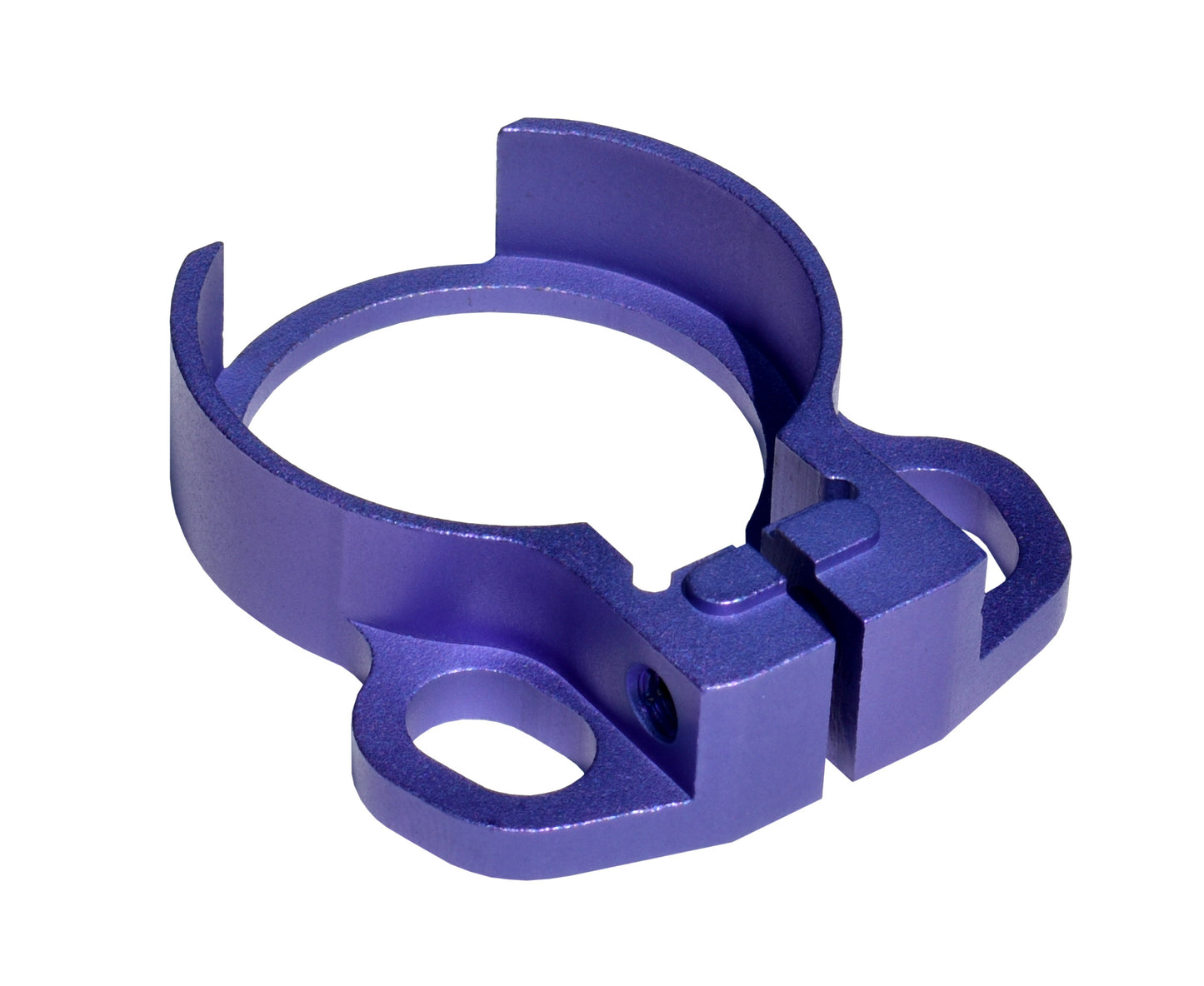 Receiver End Plate with Dual Clip Type Sling Adapter - Purple