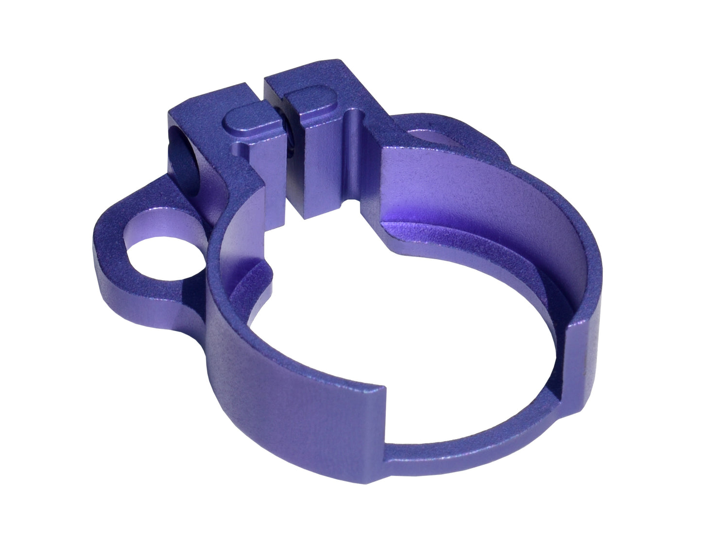 Receiver End Plate with Dual Clip Type Sling Adapter - Purple