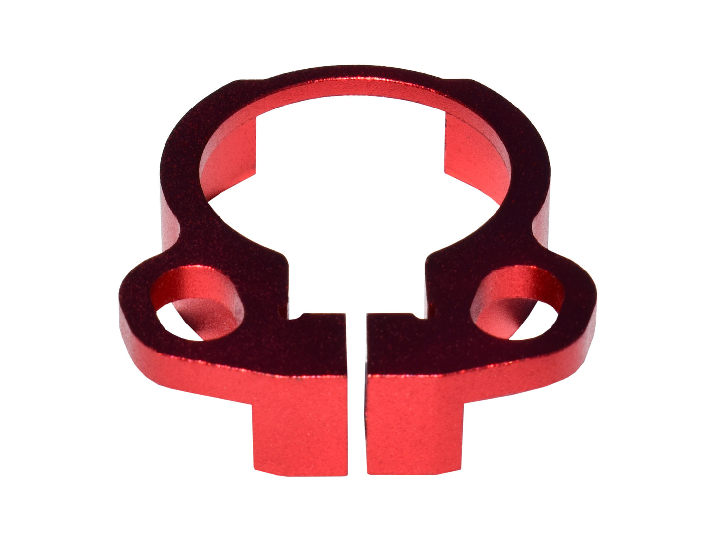 Receiver End Plate with Dual Clip Type Sling Adapter - Red