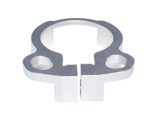 Receiver End Plate with Dual Clip Type Sling Adapter - Silver