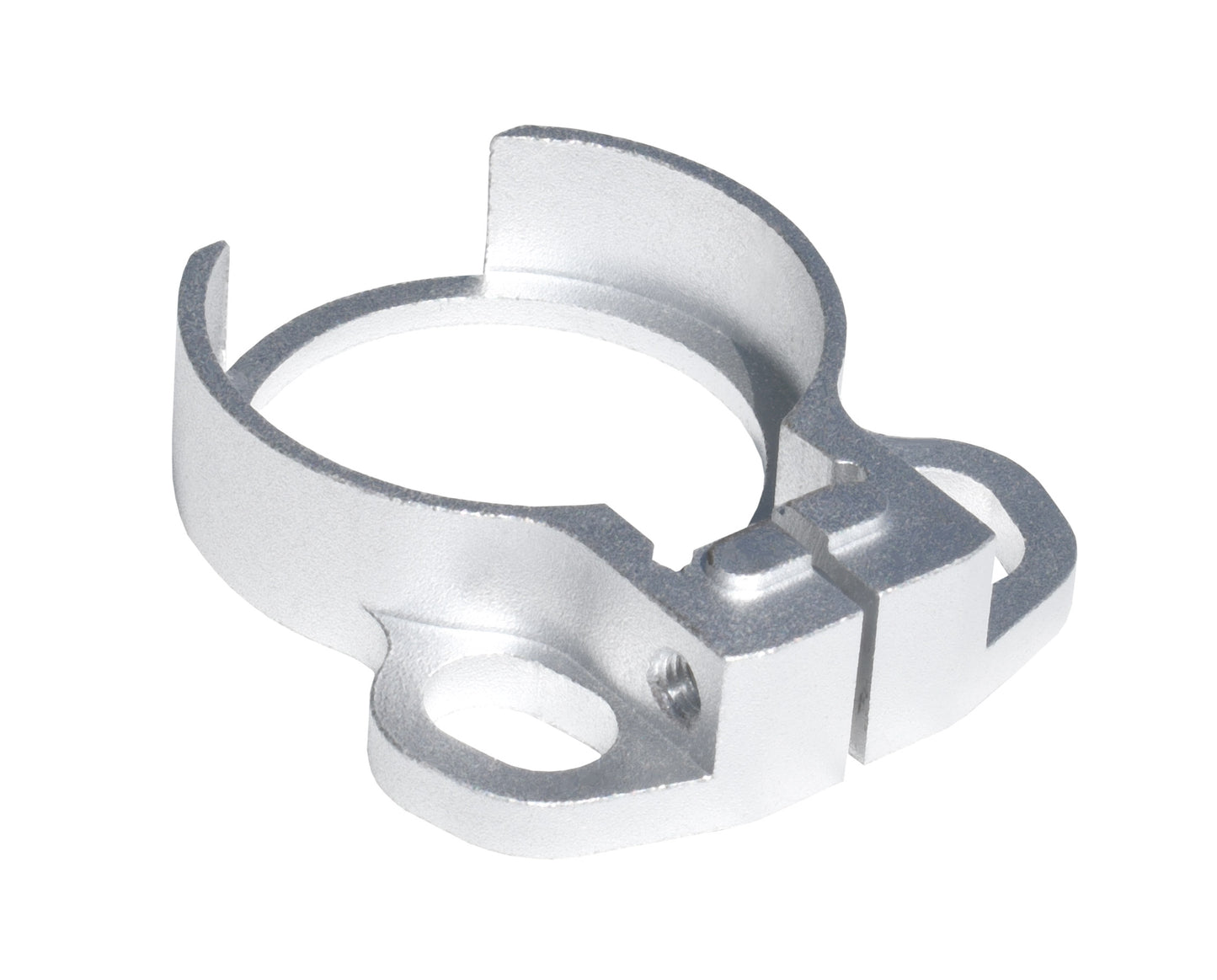 Receiver End Plate with Dual Clip Type Sling Adapter - Silver