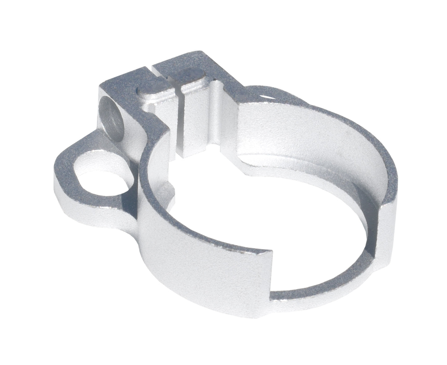 Receiver End Plate with Dual Clip Type Sling Adapter - Silver