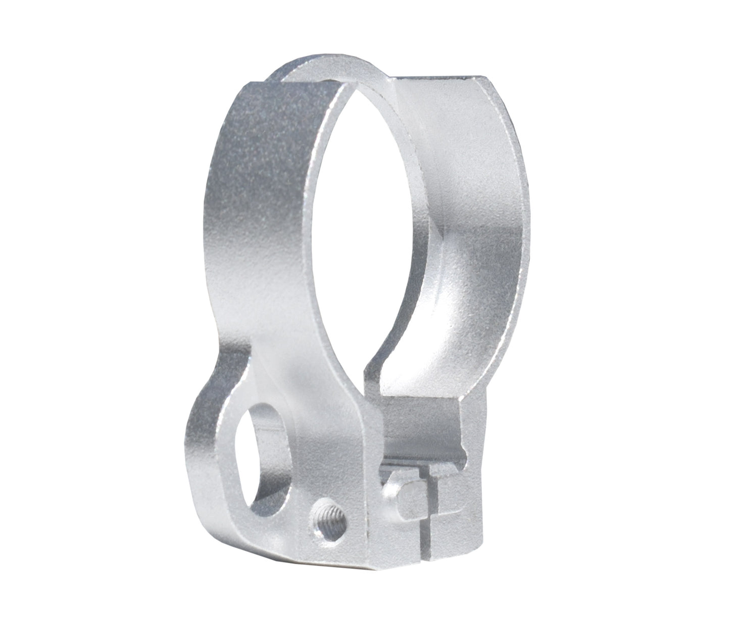Receiver End Plate with Dual Clip Type Sling Adapter - Silver