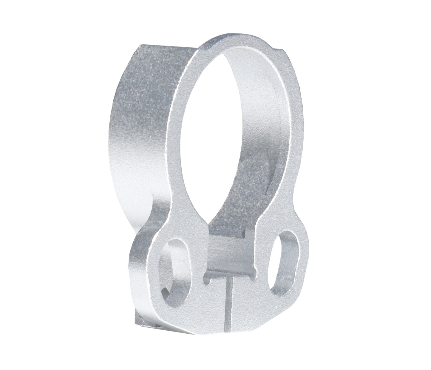 Receiver End Plate with Dual Clip Type Sling Adapter - Silver