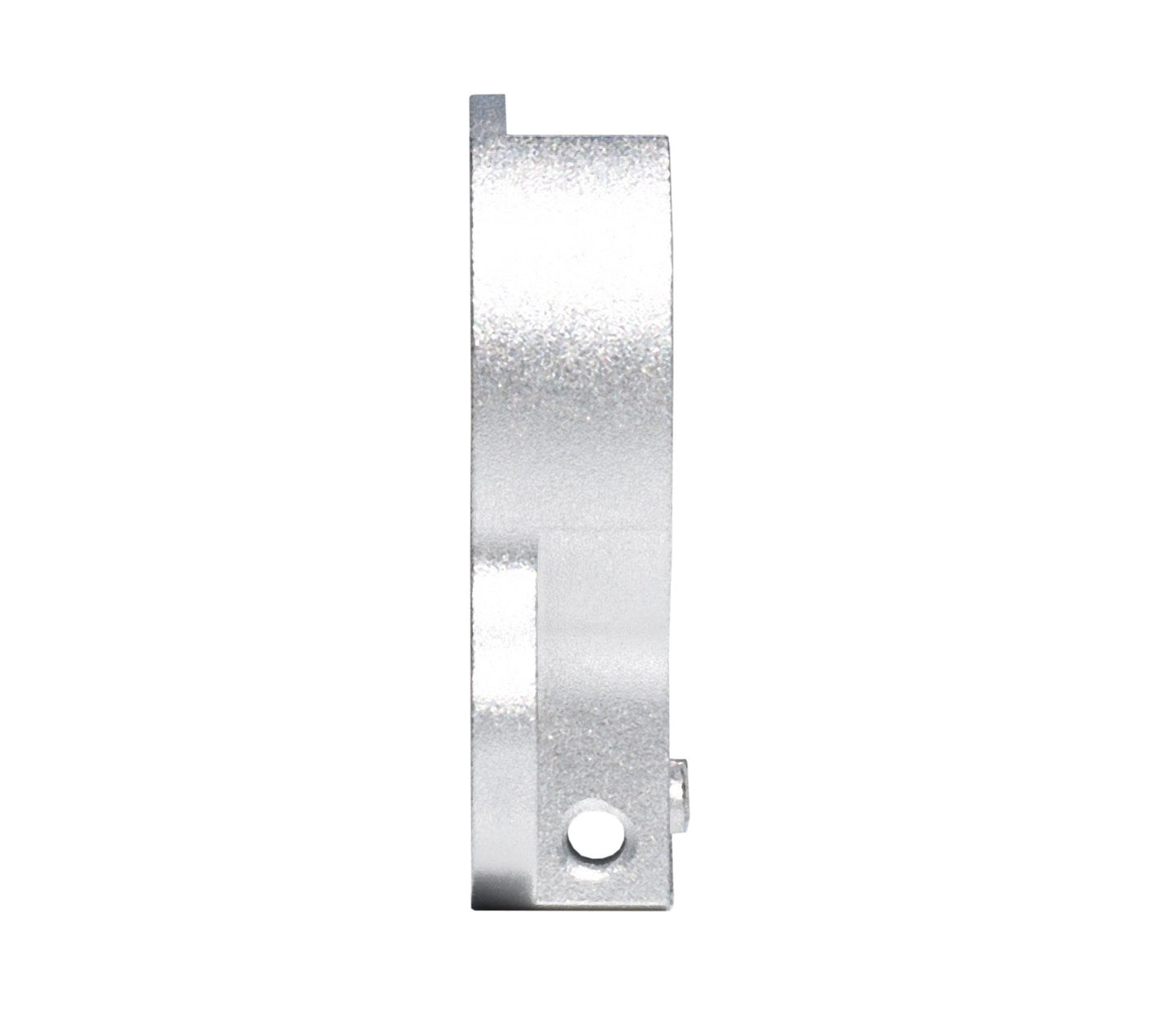 Receiver End Plate with Dual Clip Type Sling Adapter - Silver