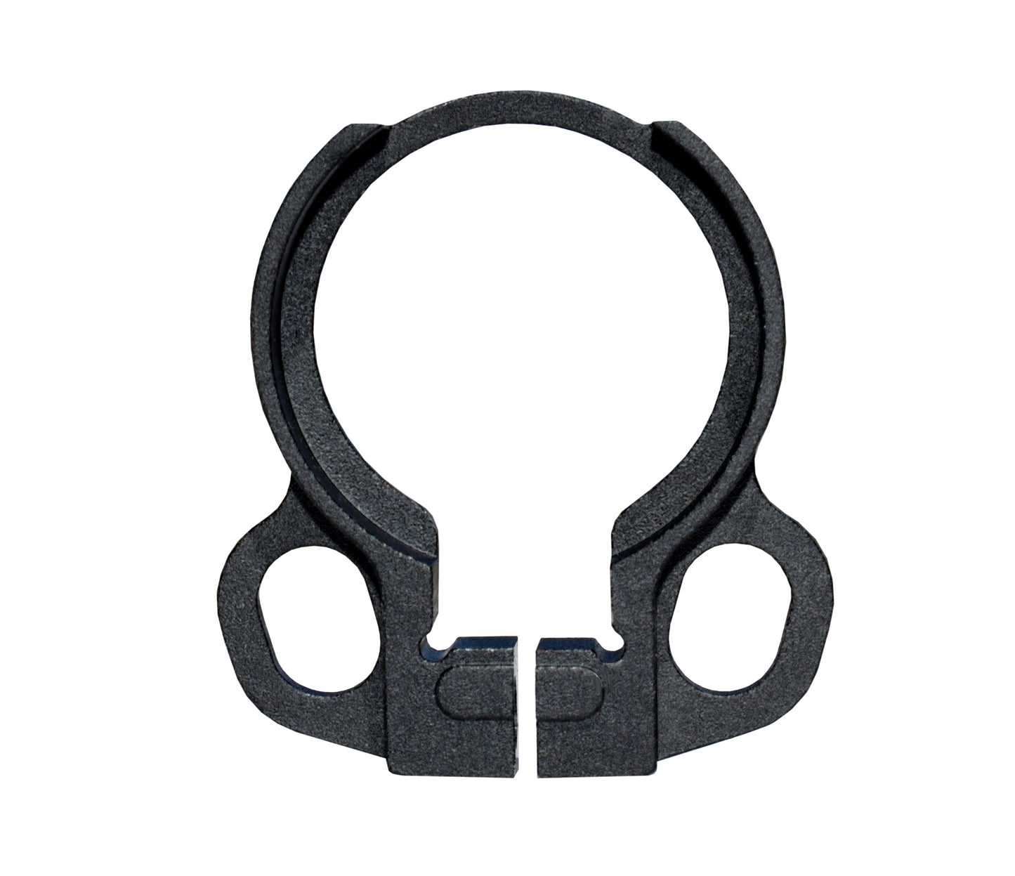 Receiver End Plate with Dual Clip Type Sling Adapter - Black