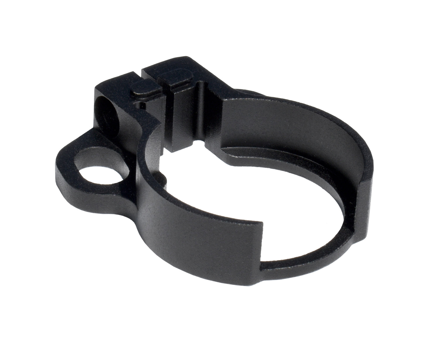 Receiver End Plate with Dual Clip Type Sling Adapter - Black