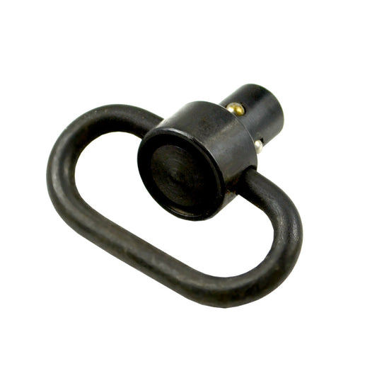 Heavy Duty Push Button QD Sling Swivel Adapter with 1.25” Loop, Old Style Long Post.