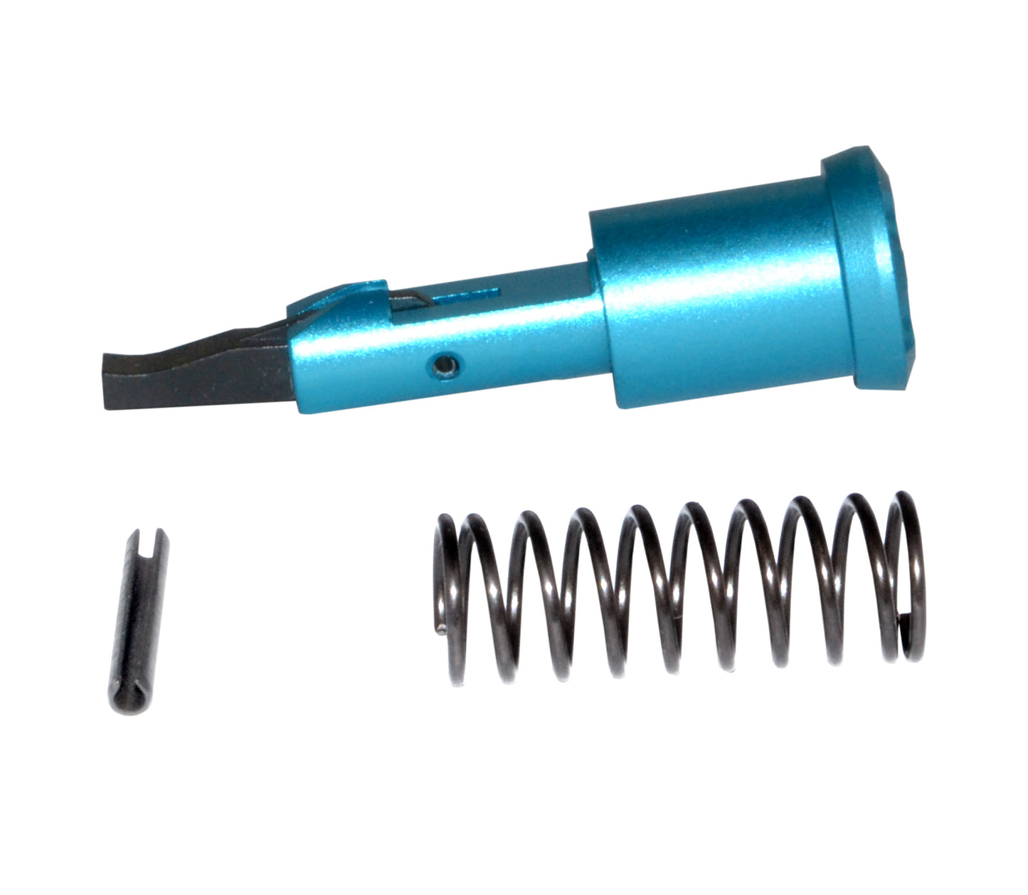 AR 223/5.56/.308 Forward Assist Assembly, 6082 Anodized Aluminum, Blue