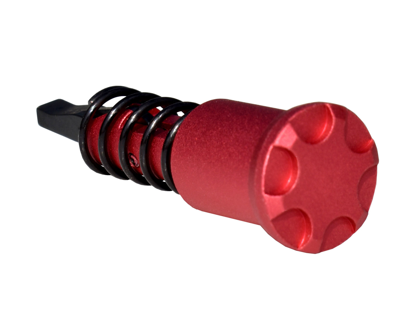 AR 223/5.56/.308 Forward Assist Assembly, 6082 Anodized Aluminum, Red