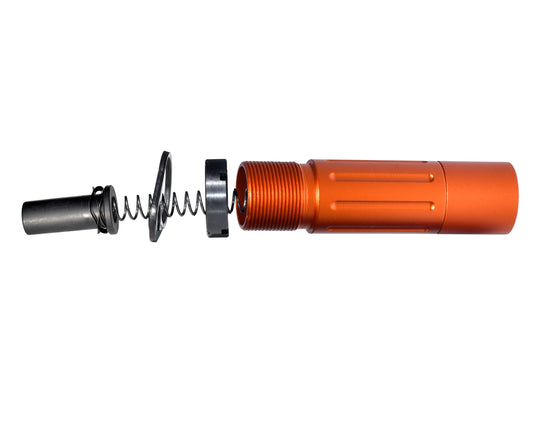 AR Pistol 3.5" Short Buffer Tube System, Orange