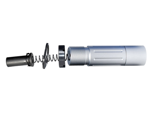 AR Pistol 3.5" Short Buffer Tube System, Silver
