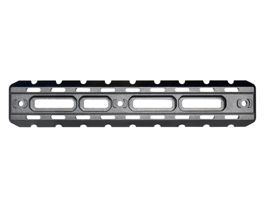 M-LOK to ARCA rail adapter, adds Standard ARCA, R-LOCK, and MRAS QD Adaptors and Mounts, 200mm length