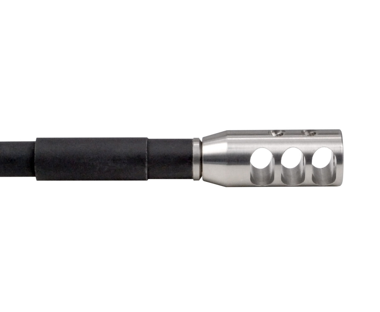 Muzzle Brake Recoil Compensator for AR-10 LR 308 5/8"x24 thread, Stainless Steel