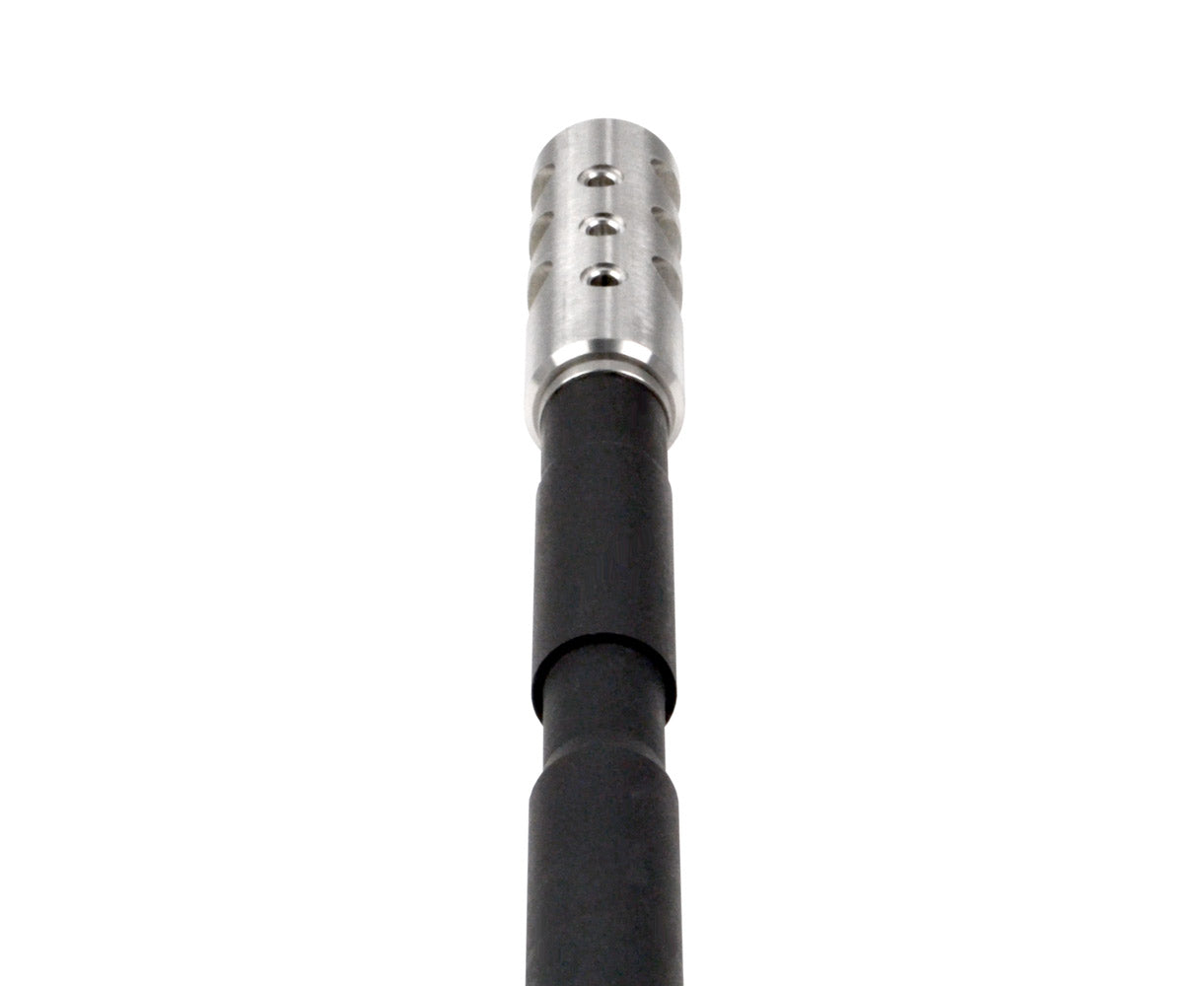 Muzzle Brake Recoil Compensator for AR-10 .LR 308, 5/8"x24 thread, Stainless Steel