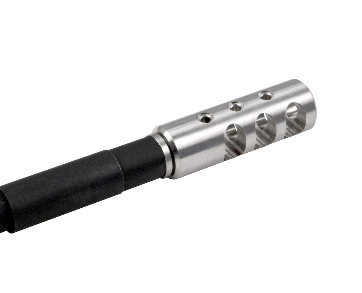 Muzzle Brake Recoil Compensator for AR-10 .LR 308, 5/8"x24 thread, Stainless Steel