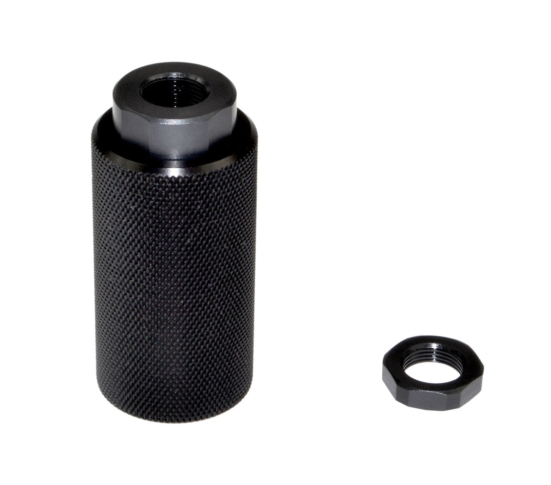 Steel Muzzle Brake with Sound Redirect for AR-15 .223, 1/2"x28 Thread, Steel with Black Phosphate finish
