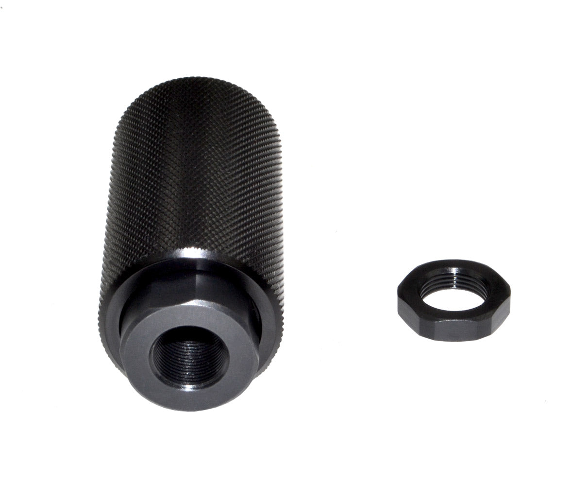 Steel Muzzle Brake with Sound Redirect for AR-15 .223, 1/2"x28 Thread, Steel with Black Phosphate finish