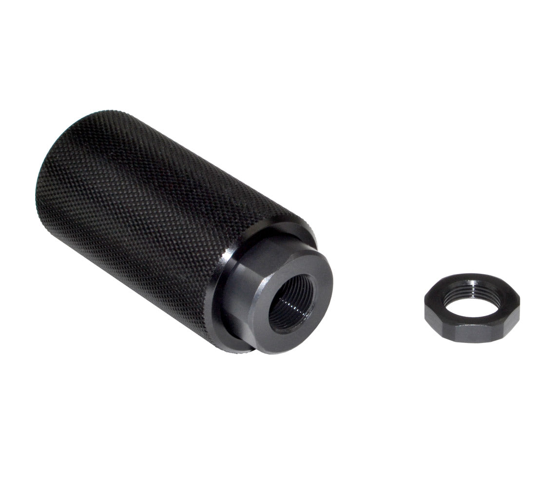 Steel Muzzle Brake with Sound Redirect for AR-15 .223, 1/2"x28 Thread, Steel with Black Phosphate finish