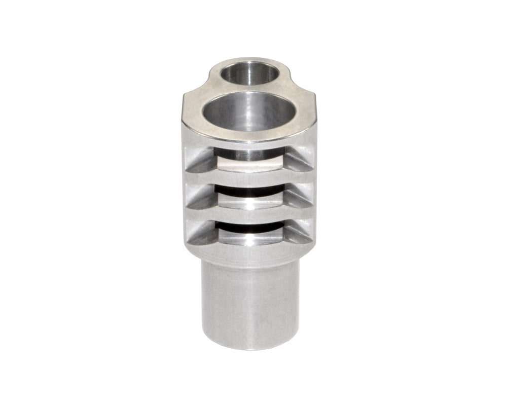 Muzzle Brake Recoil Compensator for 5" 1911 .45 ACP Handguns, Stainless Steel