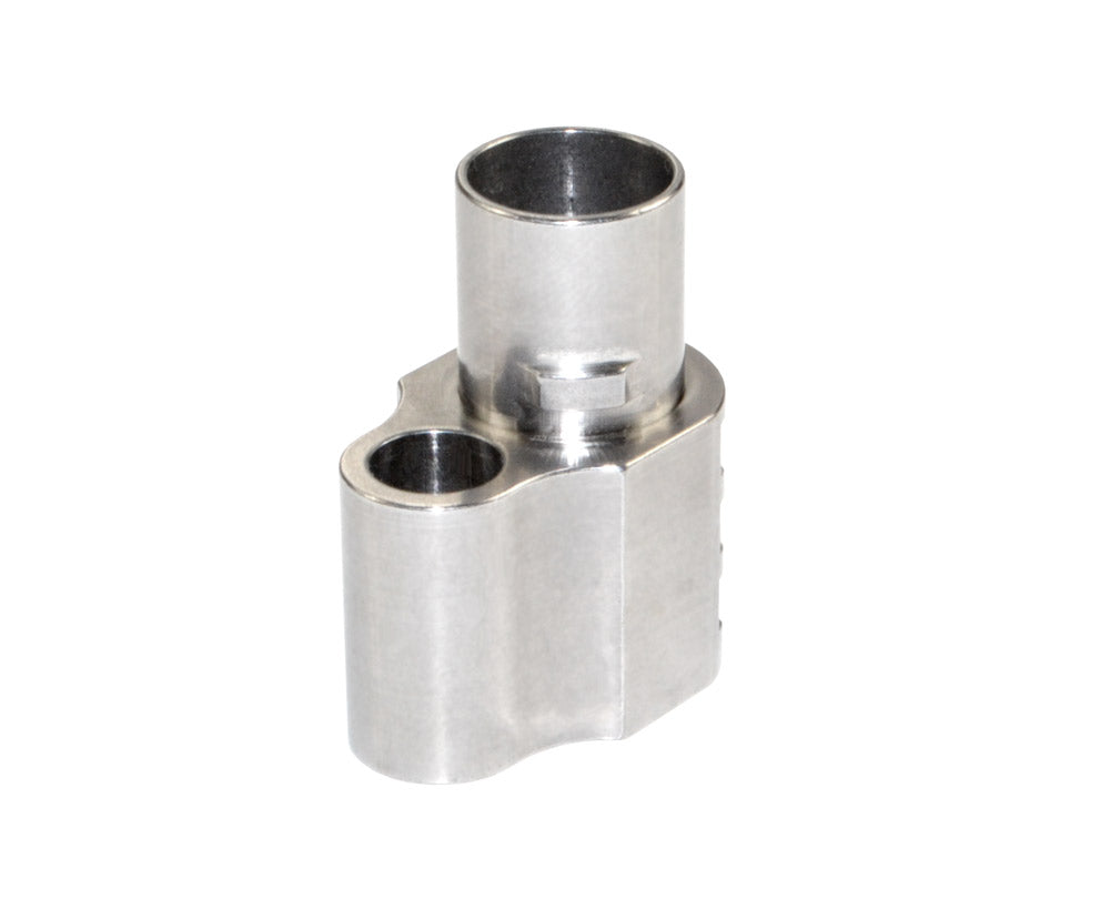 Muzzle Brake Recoil Compensator for 5" 1911 .45 ACP Handguns, Stainless Steel