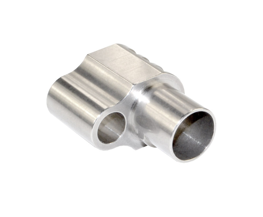 Muzzle Brake Recoil Compensator for 5" 1911 .45 ACP Handguns, Stainless Steel