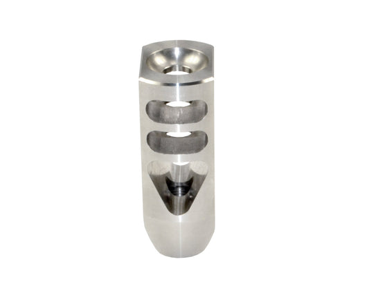 Competition Grade Tanker Muzzle Brake Recoil Compensator for AR-15 .223/5.56 NATO, 1/2"x28 thread, Stainless Steel