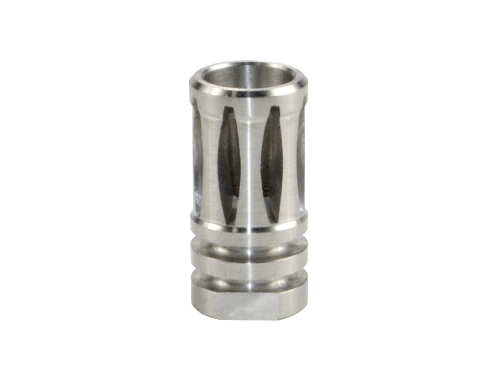 Bird Cage Type Muzzle Brake 1/2″x28 .223, Stainless Steel