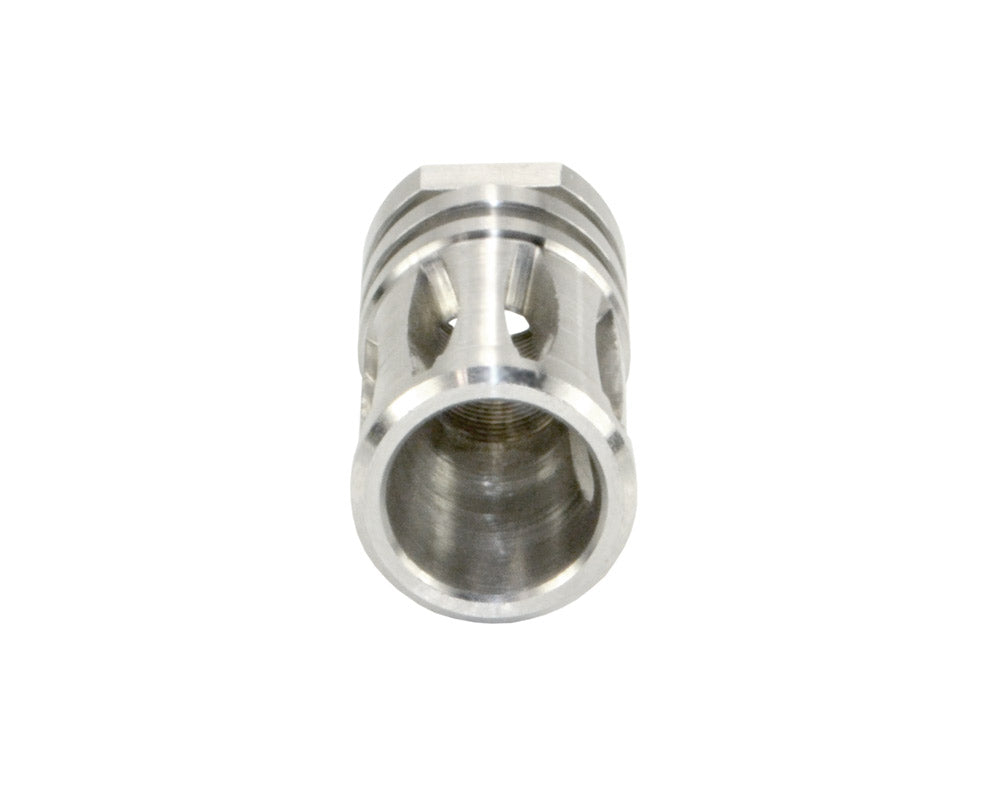 Bird Cage Type Muzzle Brake 1/2″x28 .223, Stainless Steel