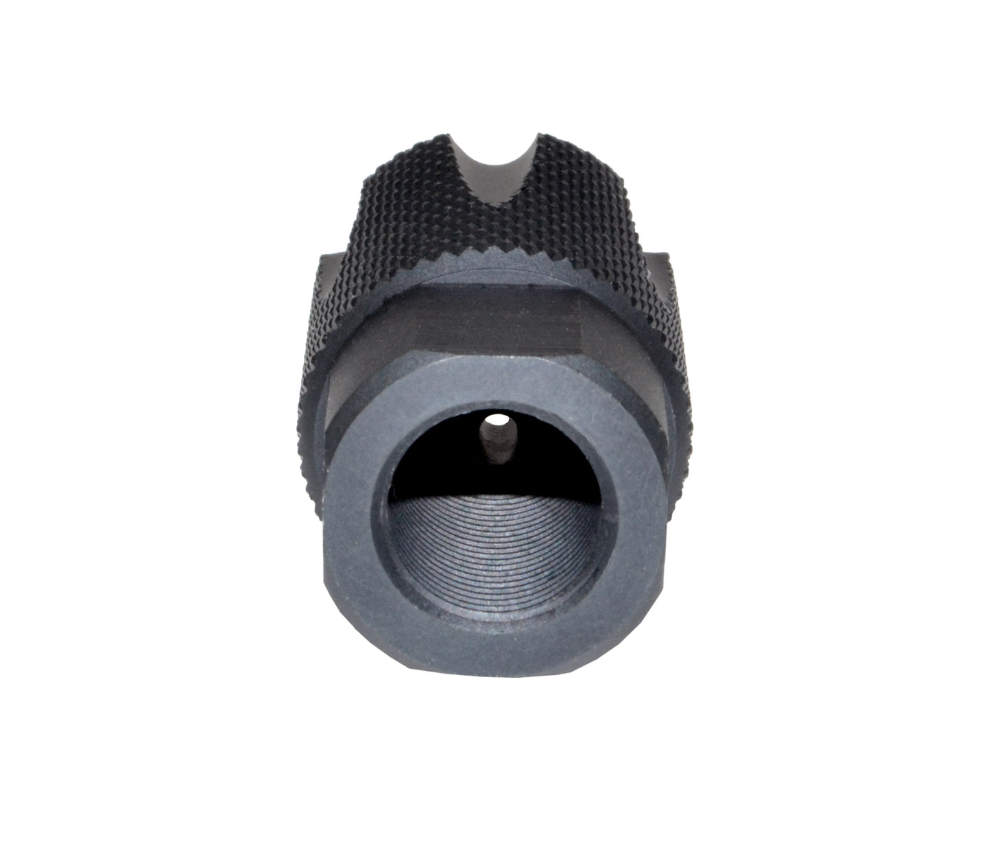 Steel muzzle brake AR 10 .308/7.62 NATO, 5/8"x24 thread, Black