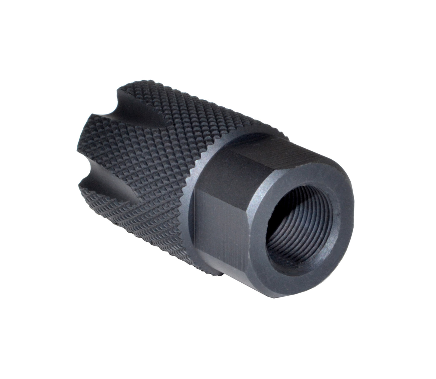 Steel muzzle brake AR 10 .308/7.62 NATO, 5/8"x24 thread, Black