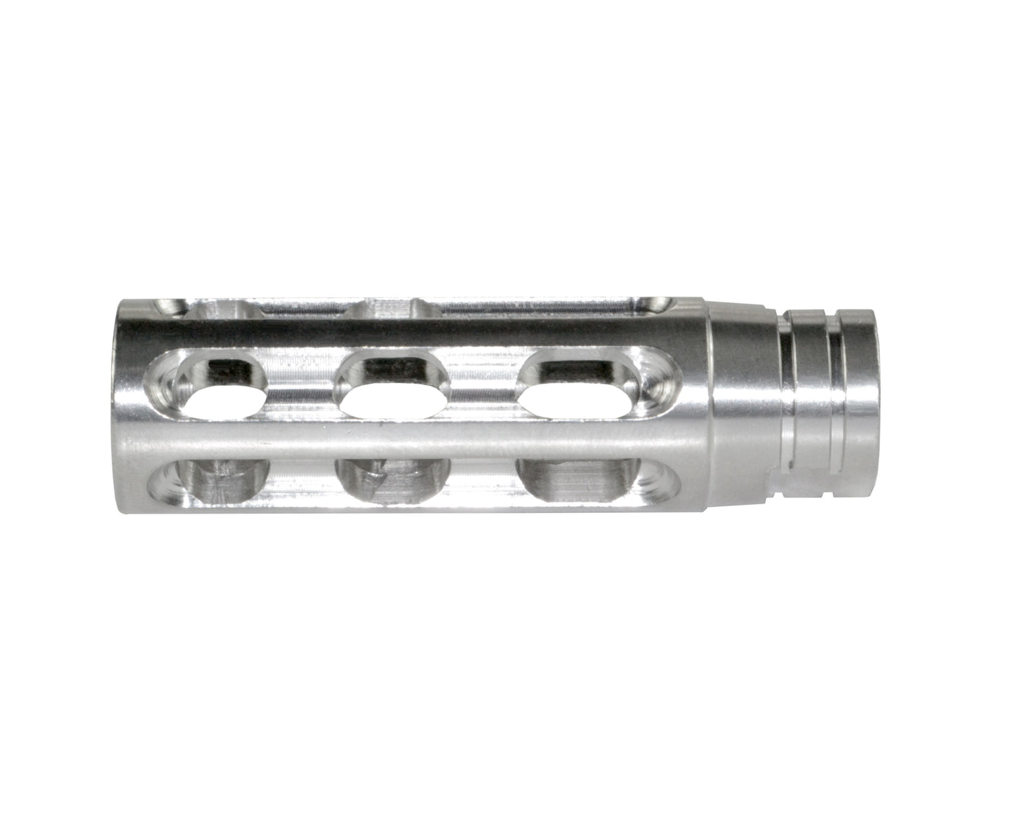 Stainless Steel muzzle brake 5/8″x24 .308/7.62 NATO