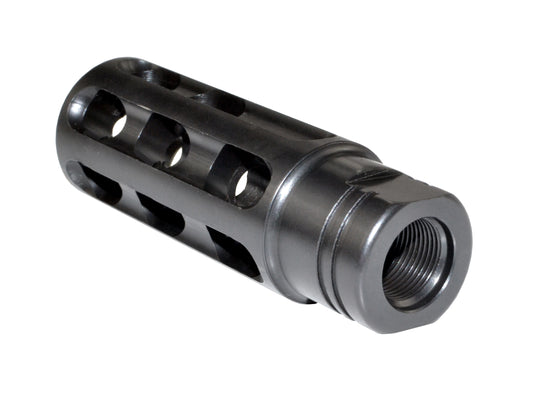 Steel muzzle brake 1/2″x28 .223, Black