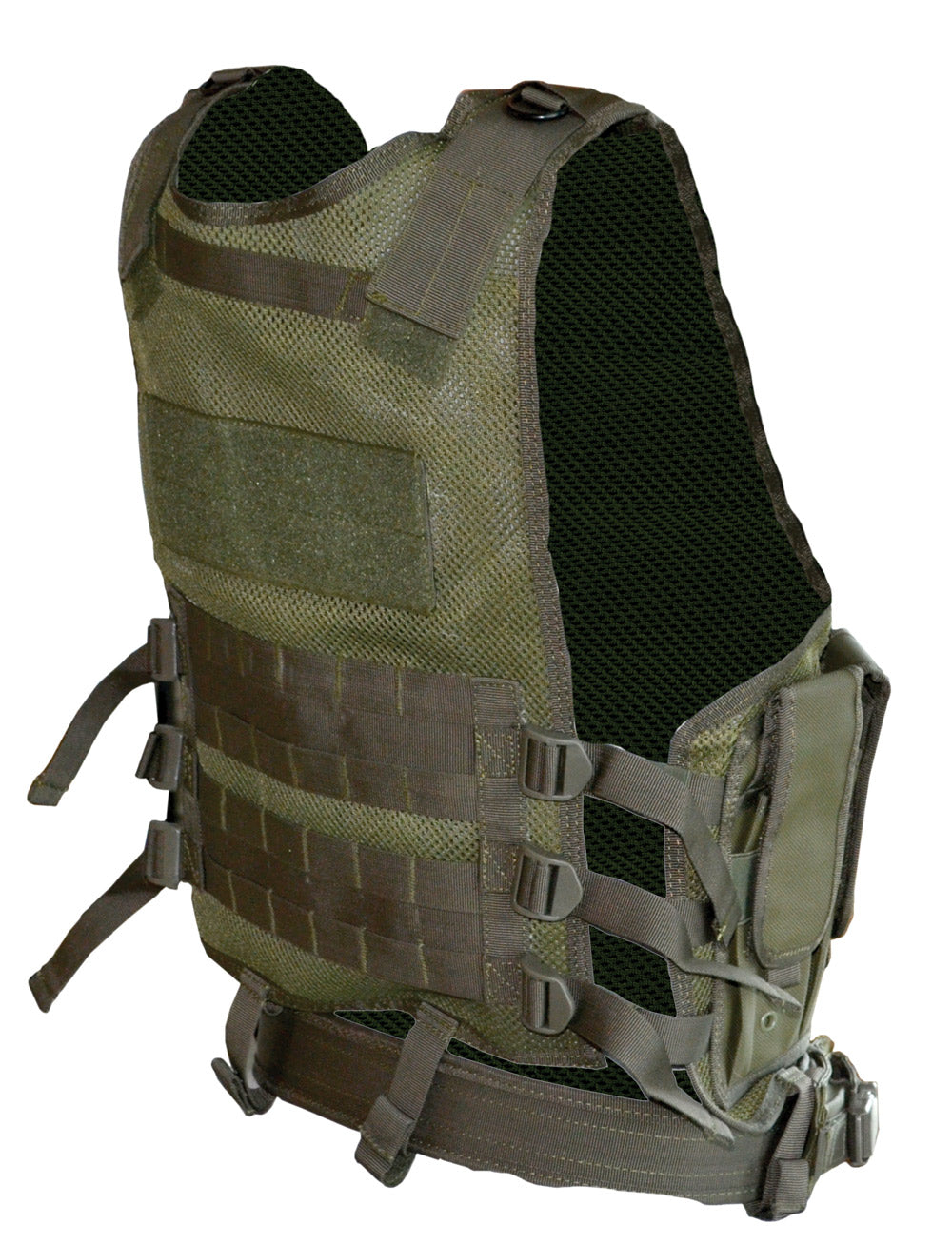 Badass Tactical Multi Function Vest, Dark Green
