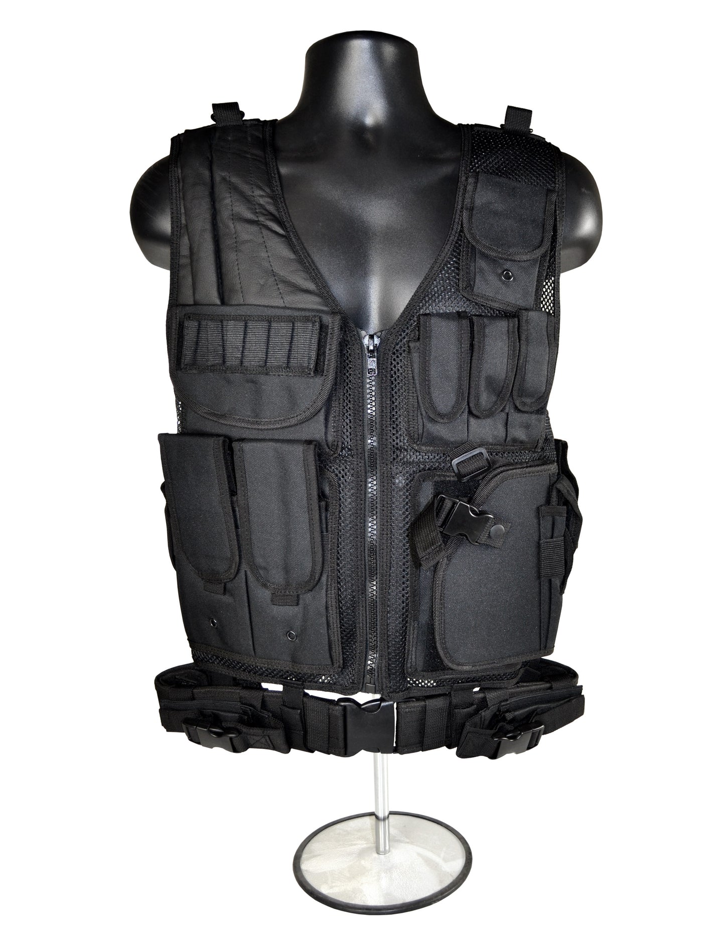 Sale! Badass Hunting and Tactical Multi Function Vest, Black