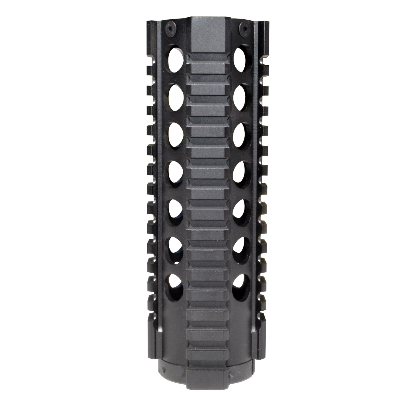 7" Carbine Length Free Float Quad Rail Handguard for AR-15 .223 and 5.56, with End Cap