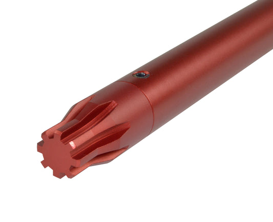 AR-10 308 Reaction Bar and Barrel Vise Block Rod Tool, Red